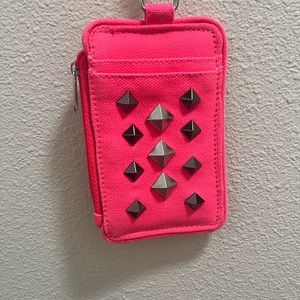VICTORIA SECRET PINK CARD HOLDER LANDYARD